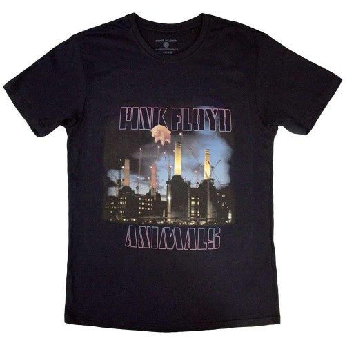 Front - Pink Floyd Unisex Adult Animals Construction T-Shirt