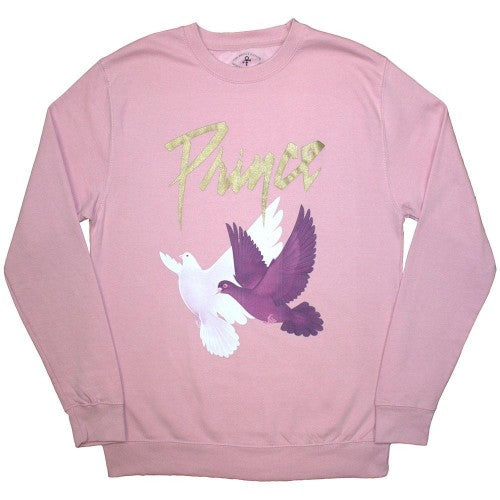 Front - Prince Unisex Adult Doves Sweatshirt