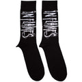 Front - In Flames Unisex Adult Logo Socks