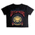Front - The Offspring Womens/Ladies Australia 2018 Crop Top