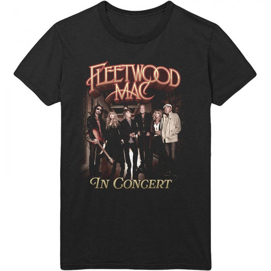 Front - Fleetwood Mac Unisex Adult In Concert T-Shirt