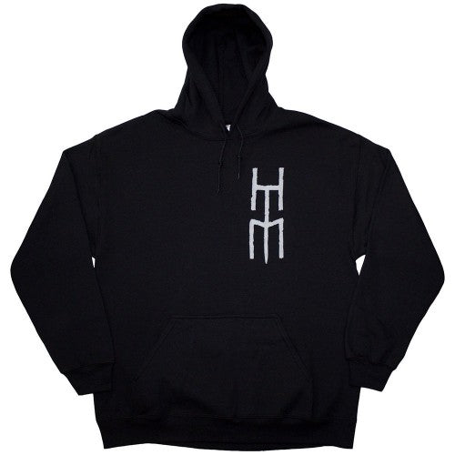 Front - Him Unisex Adult Graphic Print Pull Over Hoodie
