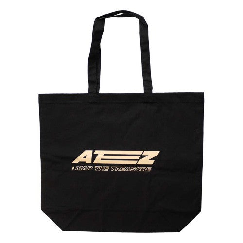 Front - ATEEZ Fellowship Map The Treasure Tote Bag