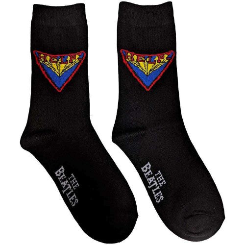 Front - The Beatles Unisex Adult Help! Socks