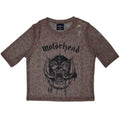 Front - Motorhead Womens/Ladies War Pig Mesh Crop Top