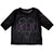 Front - Him Womens/Ladies Heartagram & Logo Mesh Crop Top