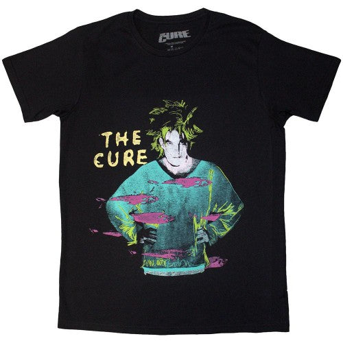 Front - The Cure Unisex Adult Beach Party T-Shirt