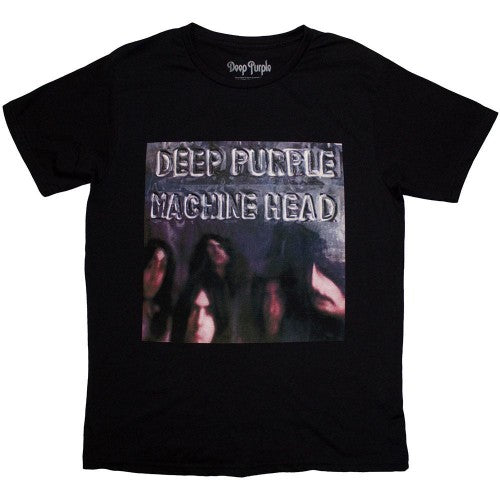 Front - Deep Purple Unisex Adult Machine Head Album Cover T-Shirt