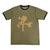 Front - U2 Unisex Adult Joshua Tree Europe 1987 Ringer T-Shirt