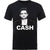 Front - Johnny Cash Unisex Adult Face T-Shirt