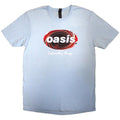 Front - Oasis Unisex Adult Definitely Maybe Union Jack T-Shirt