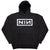 Front - Nine Inch Nails Unisex Adult Classic Logo Washed Hoodie