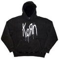 Front - Korn Unisex Adult Still A Freak Back Print Stone Wash Pullover Hoodie