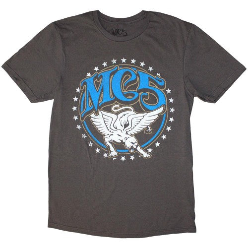 Front - MC5 Unisex Adult Winged Panther T-Shirt