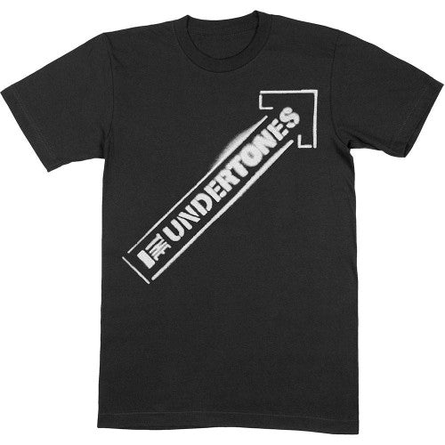 Front - The Undertones Unisex Adult Arrow Spray T-Shirt & Face Mask