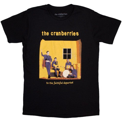 Front - The Cranberries Unisex Adult Faithfully Departed Cover T-Shirt