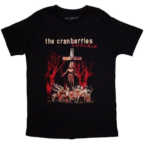 Front - The Cranberries Unisex Adult Zombie Gold T-Shirt