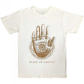 Front - Alice In Chains Unisex Adult Hand T-Shirt