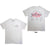 Front - The Killers Unisex Adult Tour ´24 Roulette Wheel Back Print T-Shirt
