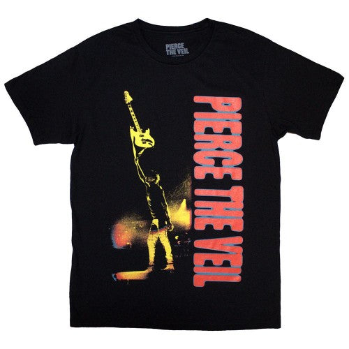 Front - Pierce The Veil Unisex Adult Guitar Swing T-Shirt