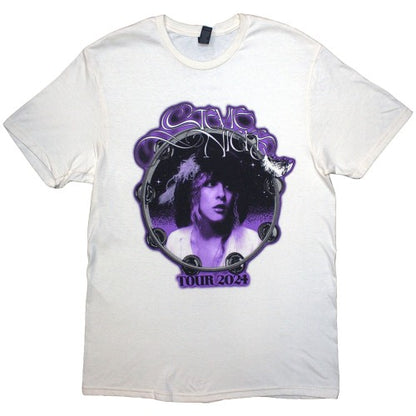 Front - Stevie Nicks Unisex Adult Bella Donna Tour´24 Back Print T-Shirt