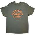 Front - Bruce Springsteen Unisex Adult Tour ´24 Arch Flag Back Print T-Shirt