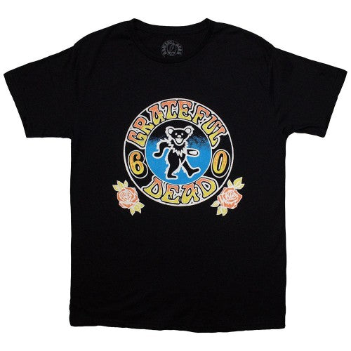 Front - Grateful Dead Unisex Adult Bear Roses T-Shirt