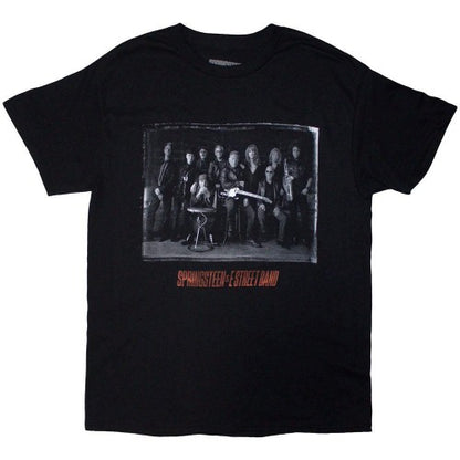 Front - Bruce Springsteen Unisex Adult Tour ´24 E-Street Photograph Back Print T-Shirt
