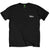 Front - The Beatles Unisex Adult Drop T Logo T-Shirt