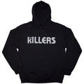 Front - The Killers Unisex Adult Tour ´24 Diamond Dot Logo Pullover Hoodie