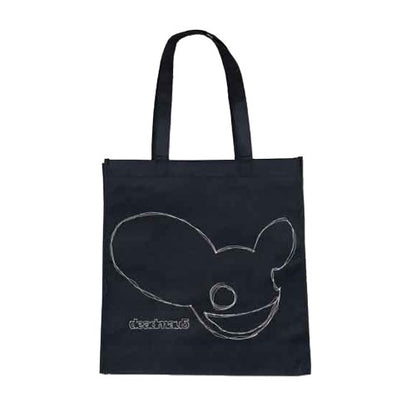 Front - Deadmau5 Mau5 Trend Version Freehand Eco Friendly Back Print Tote Bag