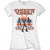 Front - Queen Womens/Ladies 1976 Tour Silhouette T-Shirt