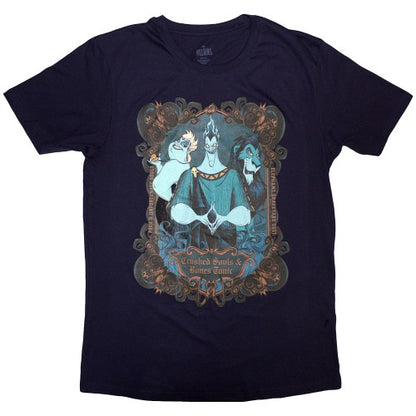 Front - Disney Unisex Adult Villains Crushed Souls T-Shirt