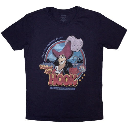 Front - Peter Pan Unisex Adult Wicked Left Hook T-Shirt