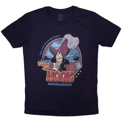 Front - Peter Pan Unisex Adult Wicked Left Hook T-Shirt