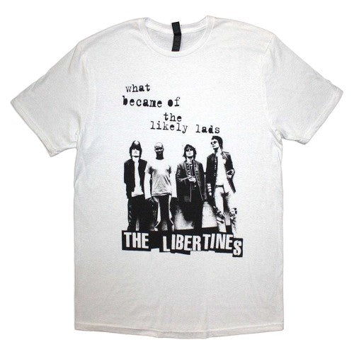 Front - The Libertines Unisex Adult What Became Of The Likely Lads T-Shirt