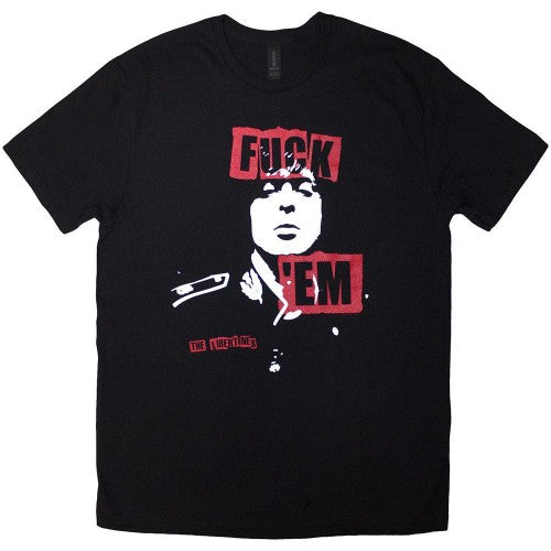 Front - The Libertines Unisex Adult Em Slogan T-Shirt