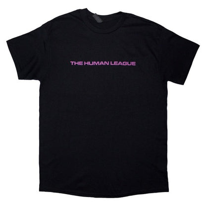 Front - The Human League Unisex Adult Generations Tour 24 Text T-Shirt