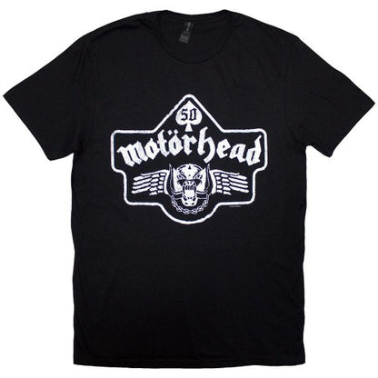 Front - Motorhead Unisex Adult 50 Years Ace Emblem T-Shirt
