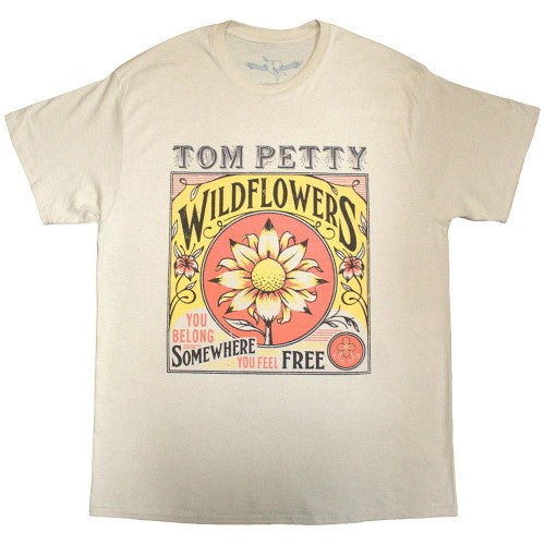 Front - Tom Petty & The Heartbreakers Unisex Adult Wildflowers T-Shirt