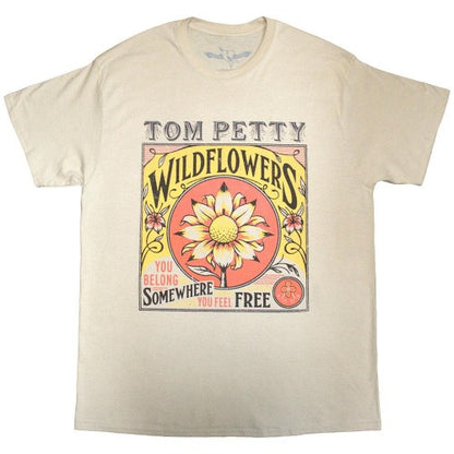 Front - Tom Petty & The Heartbreakers Unisex Adult Wildflowers T-Shirt