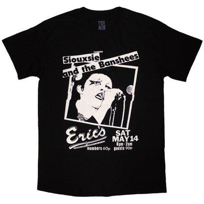Front - Siouxsie & The Banshees Unisex Adult Eric´s T-Shirt