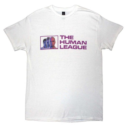 Front - The Human League Unisex Adult Generations Tour 24 Photograph T-Shirt