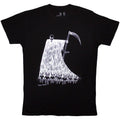 Front - Radiohead Unisex Adult Grim Reaper Organic T-Shirt