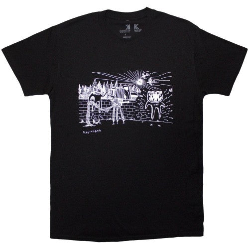 Front - Radiohead Unisex Adult Despot Organic T-Shirt