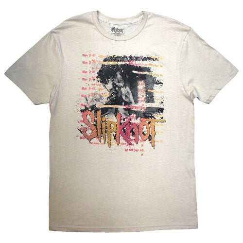 Front - Slipknot Unisex Adult Inlay Back Print 25th Anniversary T-Shirt