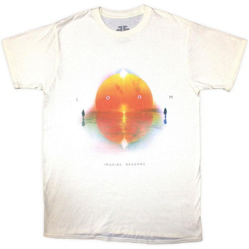 Front - Imagine Dragons Unisex Adult Loom Sunset T-Shirt