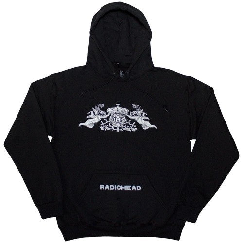 Front - Radiohead Unisex Adult Bearhead Crest Pullover Hoodie