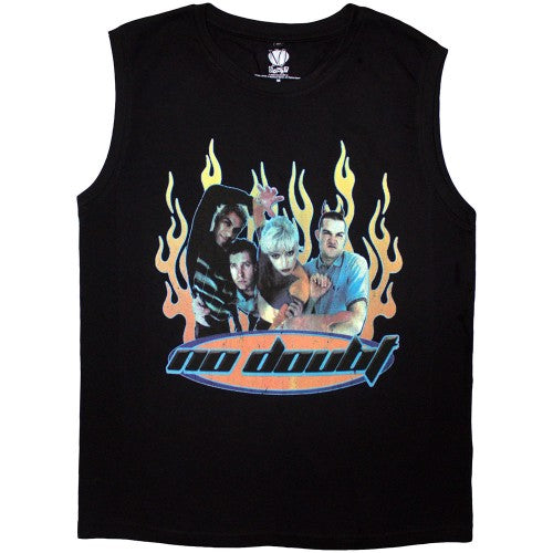 Front - No Doubt Unisex Adult Retro Tank Top