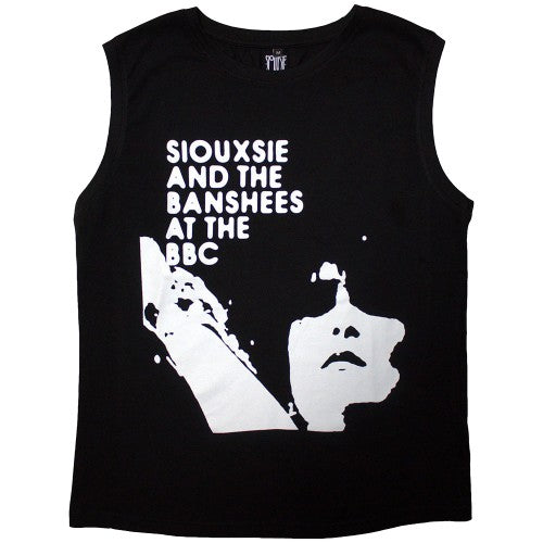 Front - Siouxsie & The Banshees Unisex Adult At The BBC Tank Top